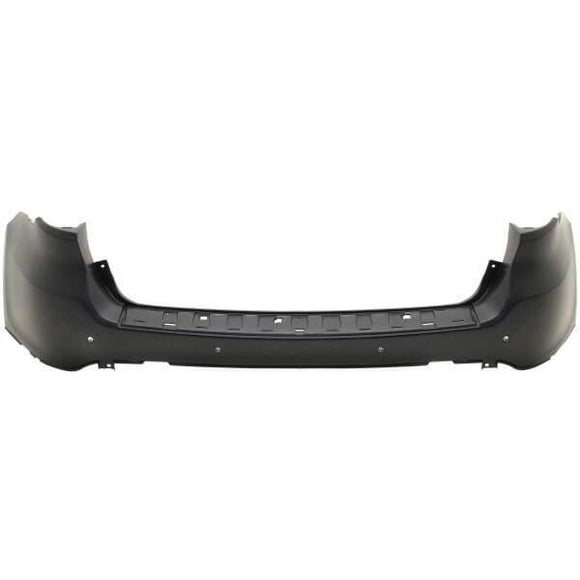 2016-2021 Dodge Durango Bumper Rear Primed With Sensor With Out Blind Spot Detection Brackets Capa