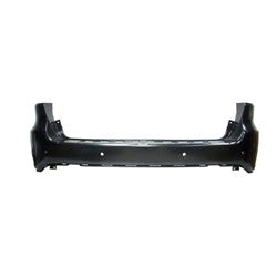 Pare-chocs arrière supérieur apprêté pour Dodge Durango 2016-2023 avec supports pour capteur/détection d'angle mort, référence CH1100A28C - Hunt Parts