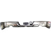 2019-2021 Ram Ram 1500 Classic Bumper Face Bar Rear With Sensor With Dual Exhaust Chrome Finish