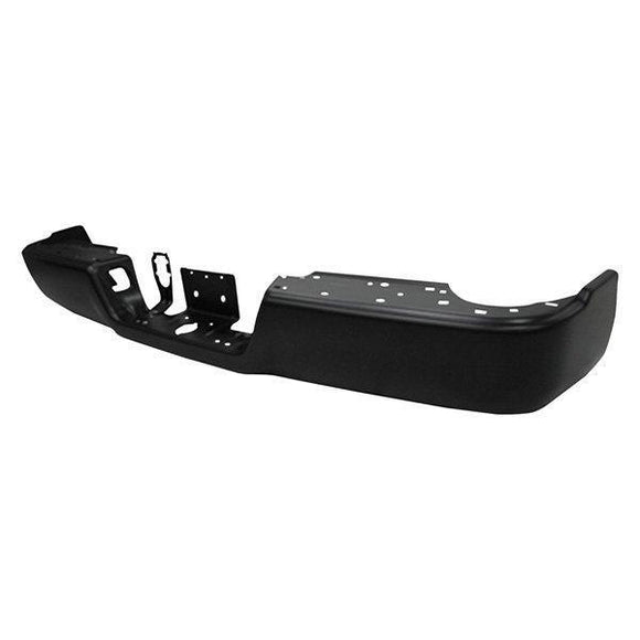 2009-2010 Dodge Ram 1500 Bumper Face Bar Rear Primed With Out Dual Exhaust With Out Sensor