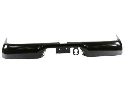 2019-2021 Ram Ram 2500 Bumper Face Bar Rear Steel For Power Wagon Models Black