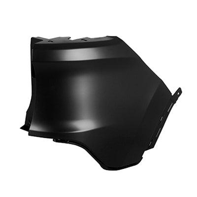 2014-2018 Jeep Cherokee Bumper End Rear Passenger Side Primed With Advance Park Assistance Latitude/Limited/Sport