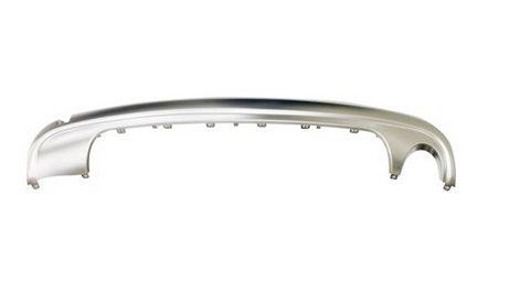 Moulure de pare-chocs arrière centrale chromée avec applique d'échappement simple pour Dodge Journey 2011-2020, CH1144115