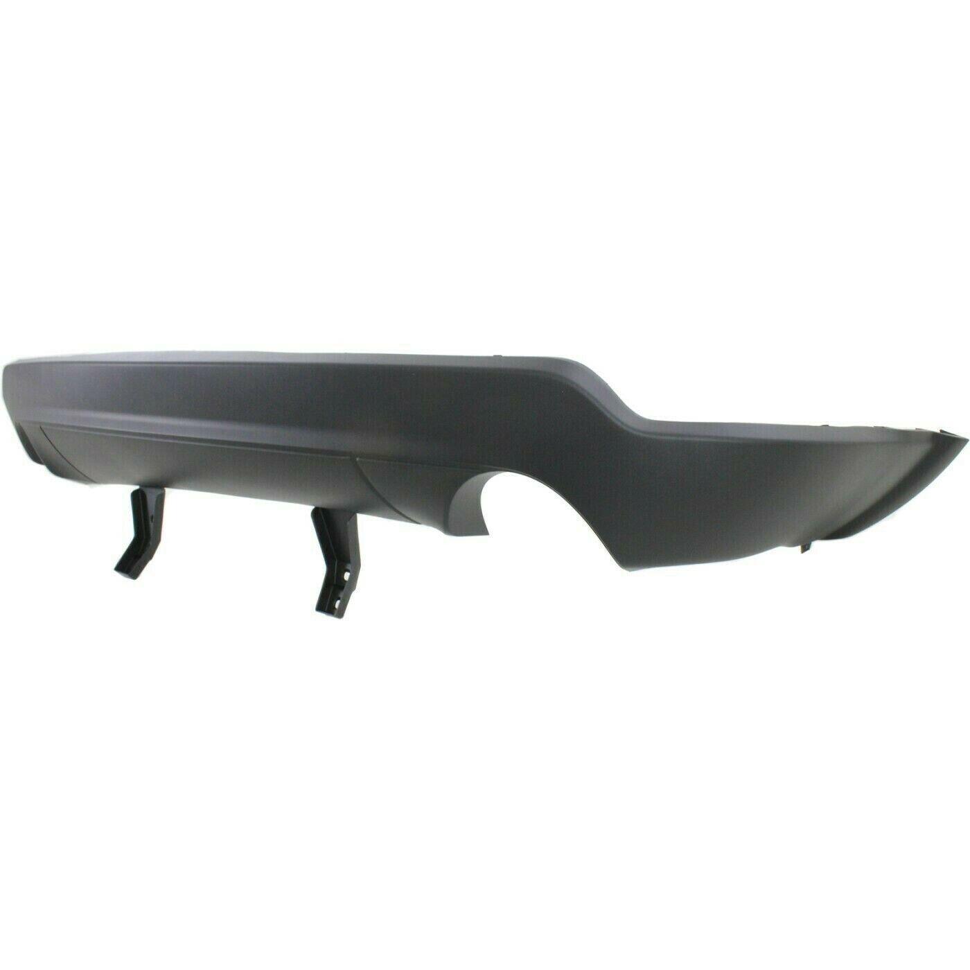 Pare-chocs arrière inférieur Jeep Grand Cherokee 2011-2021, double sortie d'échappement, sans attelage, texturé, CH1195103