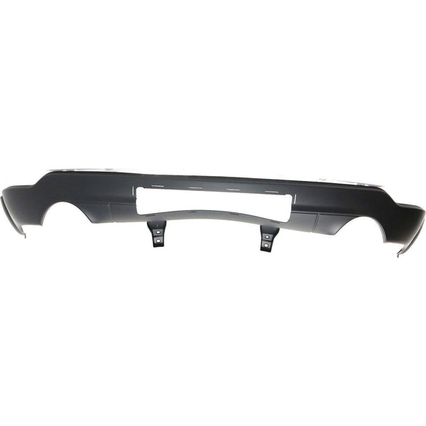 2011-2021 Jeep Grand Cherokee Bumper Lower Rear Textured With Towith Dual Exhaust