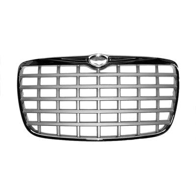 Calandre Chrysler 300 2005-2010 Chrome Argent 2.7L/3.5L, CH1200275