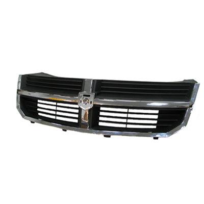 Calandre Dodge Avenger 2008-2010 noire avec cadre chromé, CH1200325