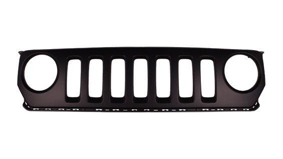 Calandre Jeep Patriot 2011-2017 apprêtée noire, CH1200343