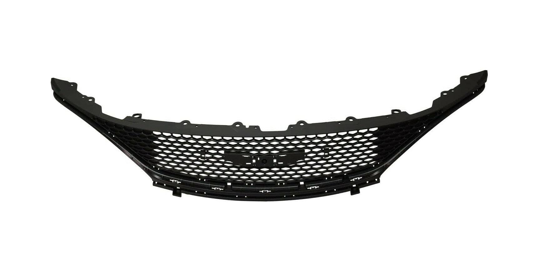 Calandre supérieure Chrysler Pacifica 2017-2020 Noir mat sans caméra, CH1200404