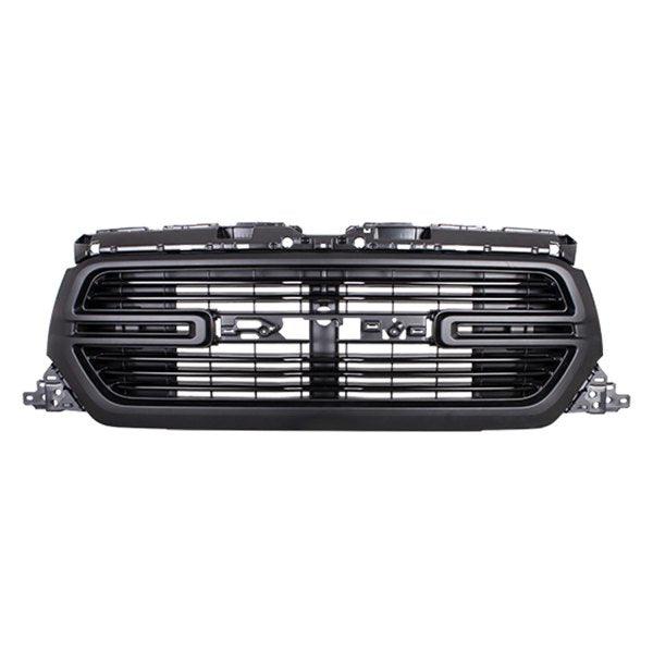 Calandre avant gris foncé mat pour Dodge Ram 1500 (2019-2022), CH1200427