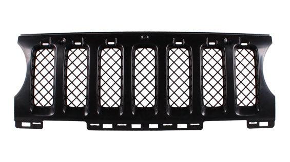 2011-2017 Jeep Patriot Grille Insert (Inner) Matte-Black Economy Quality