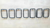2017-2021 Jeep Grand Cherokee Grille Trim Ring Set (7-Piece Set) Primed Srt/Trackhawk Models