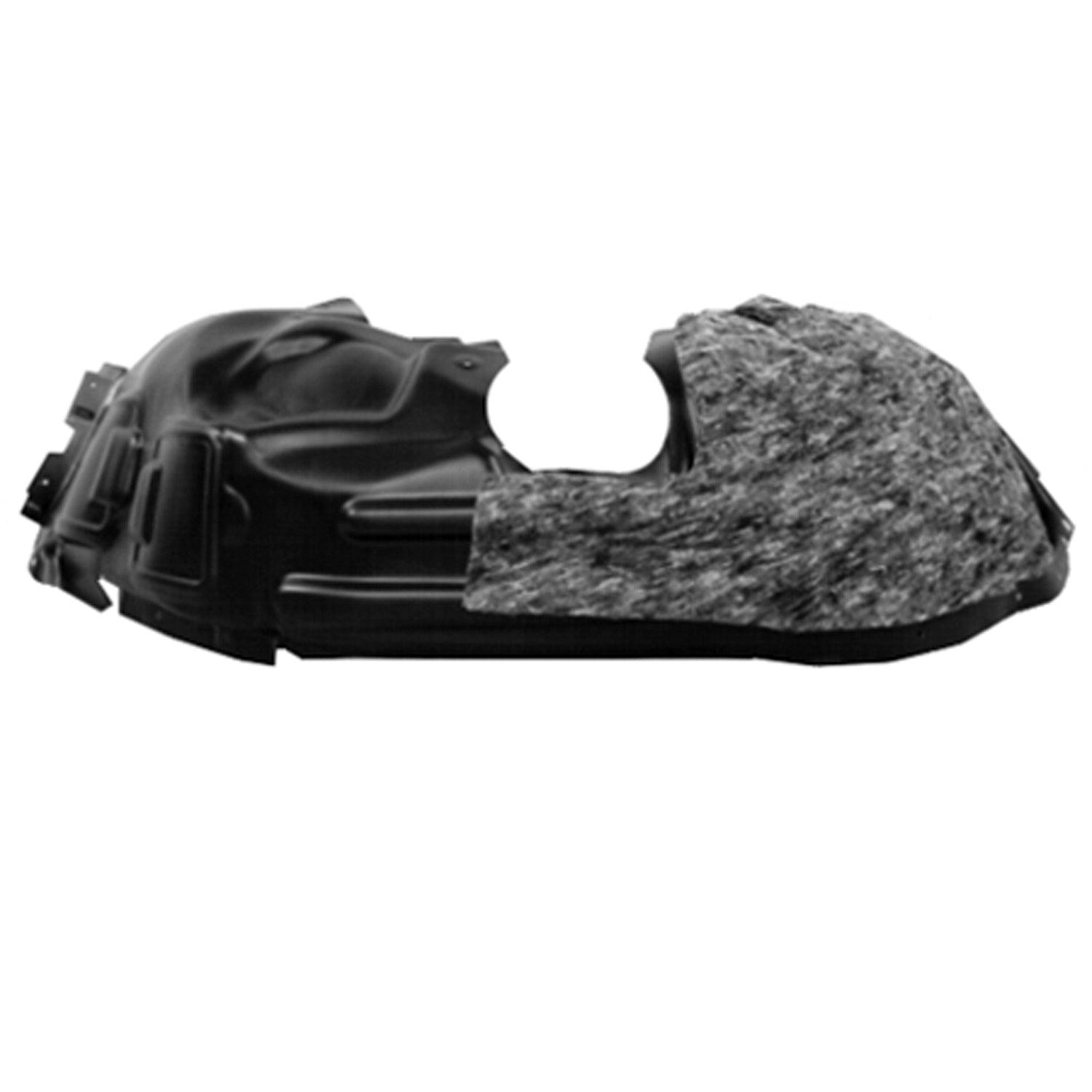 Passage de roue avant côté conducteur Jeep Cherokee 2016-2018 avec mousse isolante, sans pack tout-terrain, CH1248181