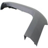 2007 Jeep Liberty Fender Flare Front Driver Side Without Rivets Textured Dark Gray