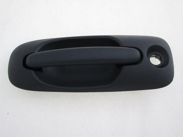 2001-2007 Chrysler Town Country Door Handle Front Driver Side Outer With Key Hole Textured Black