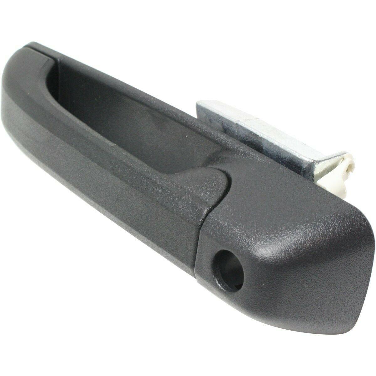Poignée de porte extérieure avant côté conducteur pour Dodge Ram 2500 2010, noire texturée, avec entrée sans clé et serrure, CH1310160