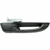 2009-2010 Dodge Ram 1500 Door Handle Front/Rear Passenger Side Outer Black Textured With Out Keyhole