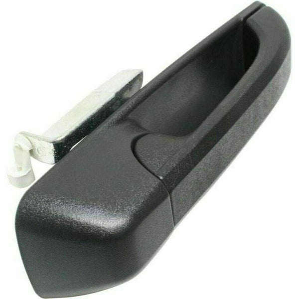 2009-2010 Dodge Ram 1500 Door Handle Front/Rear Passenger Side Outer Black Textured With Out Keyhole