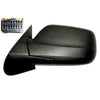 2005-2008 Jeep Grand Cherokee Mirror Driver Side Power Heated