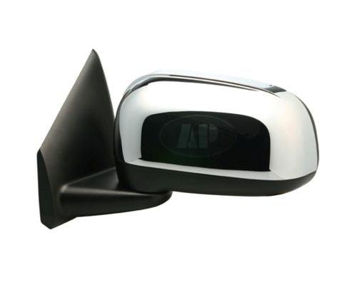 Rétroviseur extérieur côté conducteur pour Chrysler Aspen 2007-2009, électrique et chauffant, avec coque chromée, CH1320285