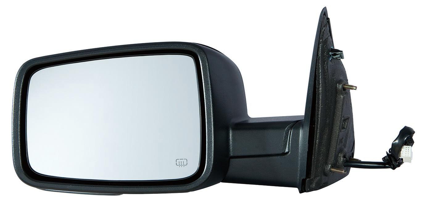 Rétroviseur extérieur côté conducteur avec clignotant électrique chauffant et éclairage de bas de porte pour Dodge Ram 2500 2010, CH1320293