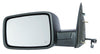 2011-2012 Ram Ram 1500 Mirror Driver Side Power Heated Textured Without Signal/Memory/Puddle Lamp Non-Tow Type