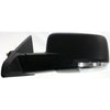 2009-2010 Dodge Ram 1500 Mirror Driver Side Power Textured Heated With Signal/Puddle Lamp With Out Memory/Auto Dimming