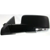 2010 Dodge Ram 3500 Mirror Driver Side Power Textured Heated With Signal/Puddle Lamp With Out Memory/Auto Dimming