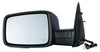2009-2010 Dodge Ram 1500 Mirror Driver Side Power Textured Heated With Signal/Puddle Lamp With Out Memory/Auto Dimming