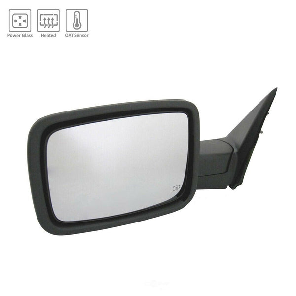 2019 Ram Ram 2500 Mirror Driver Side Power Heated Std Type With Dual Plug