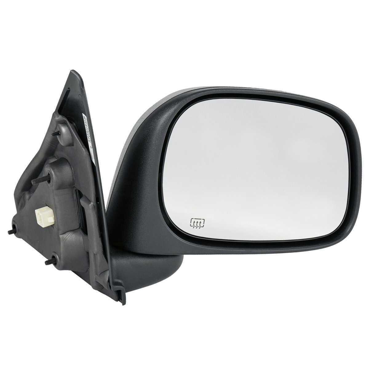 Rétroviseur extérieur côté passager pour Dodge Ram Mega Cab 2006-2009, électrique, chauffant, rabattable manuellement, sans option remorquage, CH1321306