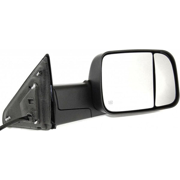2011-2018 Ram Ram 3500 Mirror Passenger Side Power Textured Heated With Signal/Puddle Lamp/Tow