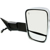 2013-2018 Ram Ram 3500 Mirror Passenger Side Power Chrome Heated With Ambient/Signal/Puddle Lamp/Memory/Tow