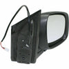2008-2016 Chrysler Town Country Mirror Passenger Side Power Heated Textured With White 6 Hole/5 Pin Connector