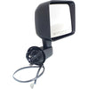 Mirror Passenger Side Jeep Wrangler 2014 Power Heated Textured , CH1321372