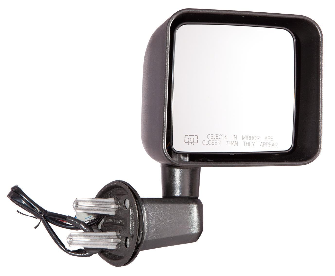 Rétroviseur extérieur côté passager pour Jeep Wrangler 2014, électrique, chauffant et texturé, CH1321372