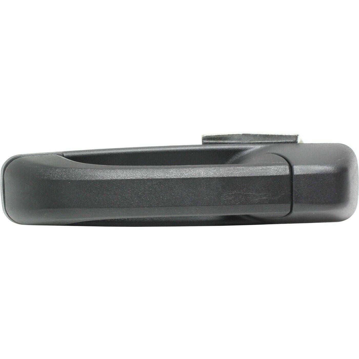 Poignée de porte arrière extérieure côté conducteur Dodge Ram 2500 2010, noir texturé, CH1520139