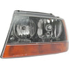 1999-2002 Jeep Grand Cherokee Head Lamp Driver Side Yellow High Quality