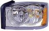 Head Lamp Driver Side Dodge Dakota 2005 (Without Black Bezel) Capa , Ch2502159C