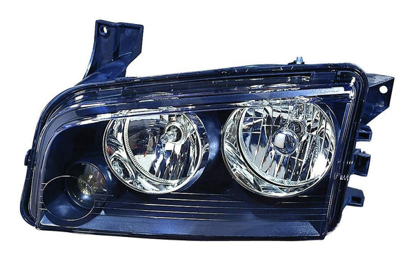 2006-2007 Dodge Charger Head Lamp Driver Side Small Amber Lens Over Turn Signal From 11/08/2006