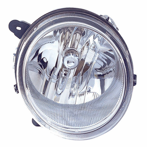 Head Lamp Driver Side Jeep Compass 2007-2010 Without Auto Leveling Capa , Ch2502176C