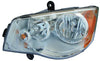 Head Lamp Driver Side Dodge Caravan 2011-2020 Halogen High Quality , CH2502192