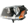 2009-2014 Dodge Avenger Head Lamp Driver Side Rt Model (Black Bezel) High Quality