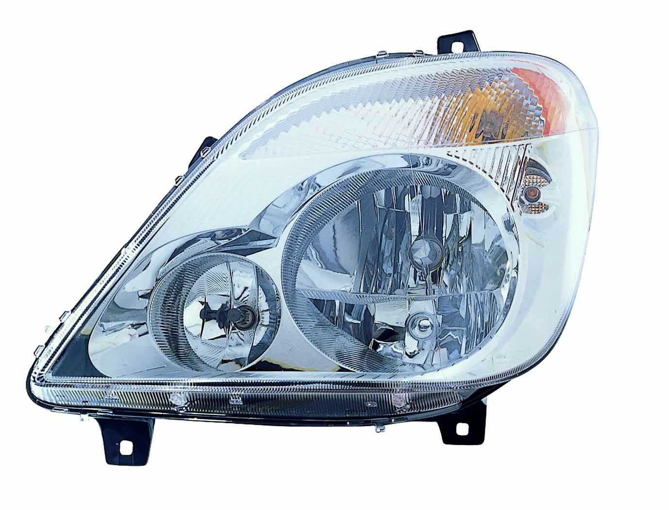 Phare avant côté conducteur pour Dodge Sprinter 2007-2009, halogène, référence CH2502198C - Hunt Parts
