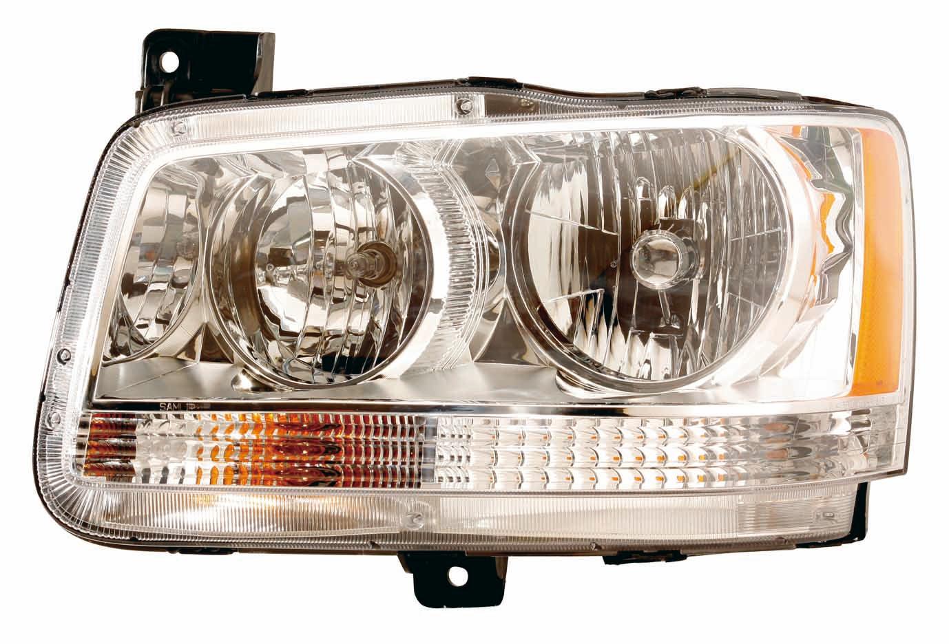 Phare avant gauche (côté conducteur) Dodge Magnum 2008, halogène haute qualité, CH2502214