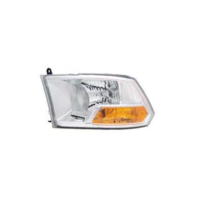 2009-2010 Dodge Ram 1500 Head Lamp Driver Side With Out Quad