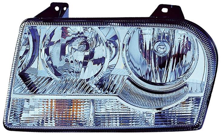 Phare avant côté conducteur Chrysler 300 2009-2010 sans temporisateur, CH2502218C - Hunt Parts