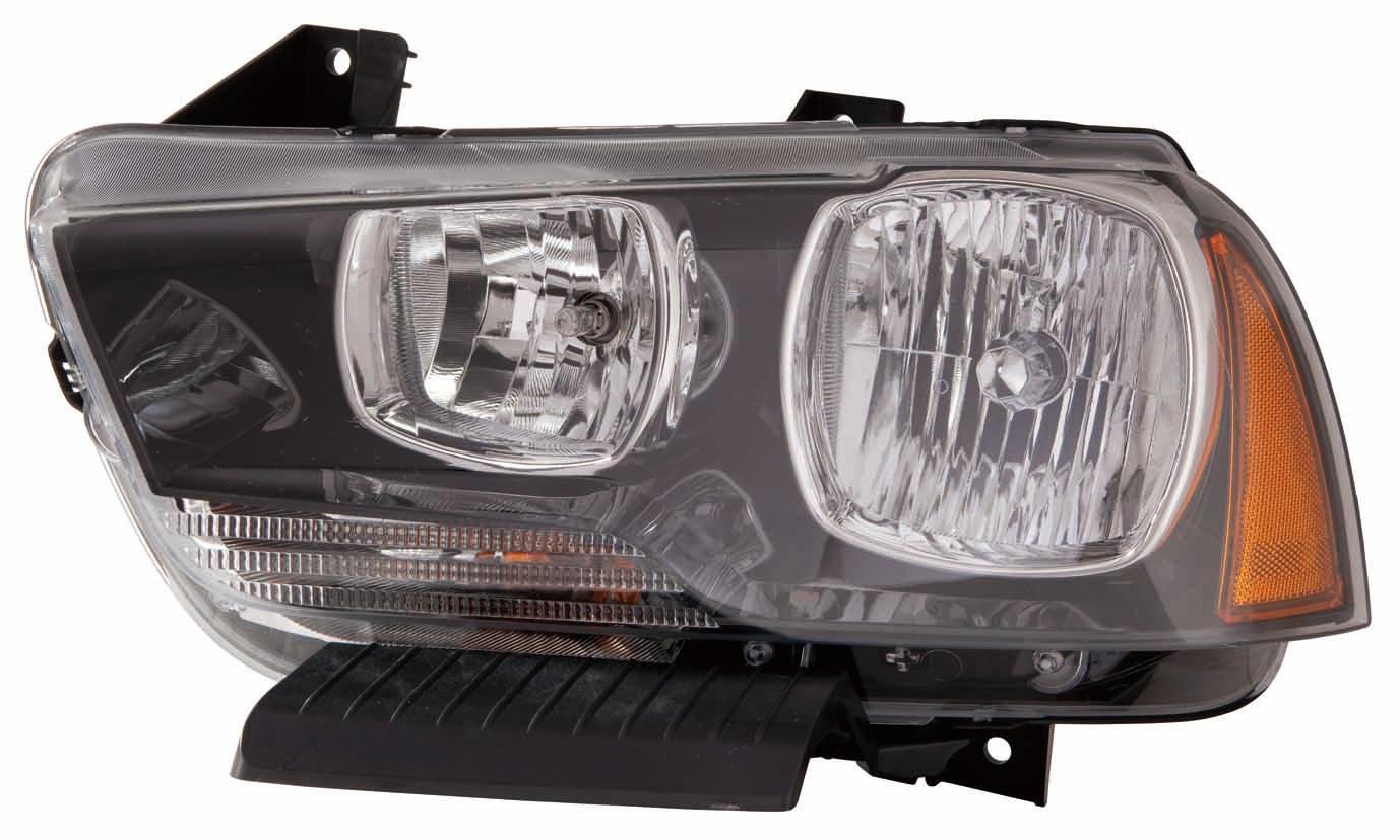 Phare avant gauche (côté conducteur) pour Dodge Charger 2011-2014, halogène haute qualité, CH2502232