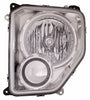 2008-2012 Jeep Liberty Head Lamp Driver Side Chrome Bezel Without Fog Lamp Round Bulb Shield High Quality