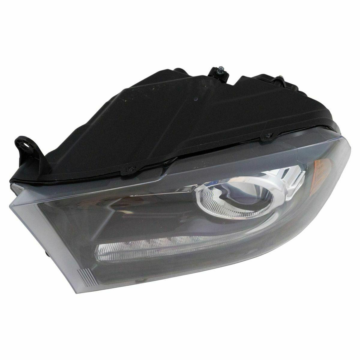Phare avant côté conducteur pour Ram 3500 2013-2015, projecteur halogène, contour noir, qualité économique, CH2502245U